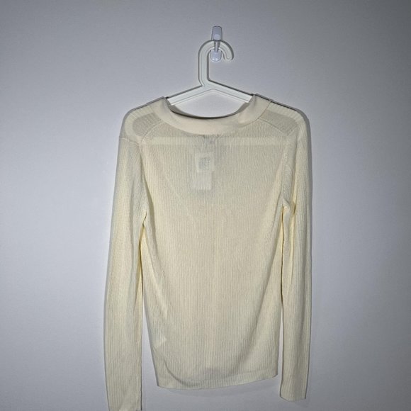 Club Monaco Yellow Knit Top - Picture 8 of 8